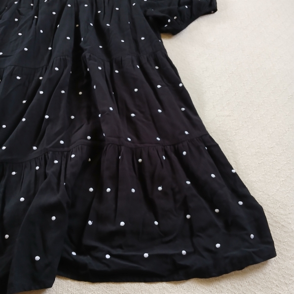 loft ♡ dotted tiered swing dress - Picture 7 of 12